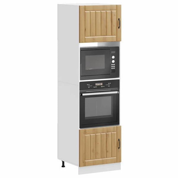 Armadi Forno 2pz Lucca Rovere Artigianale in Legno Multistrato 3315050