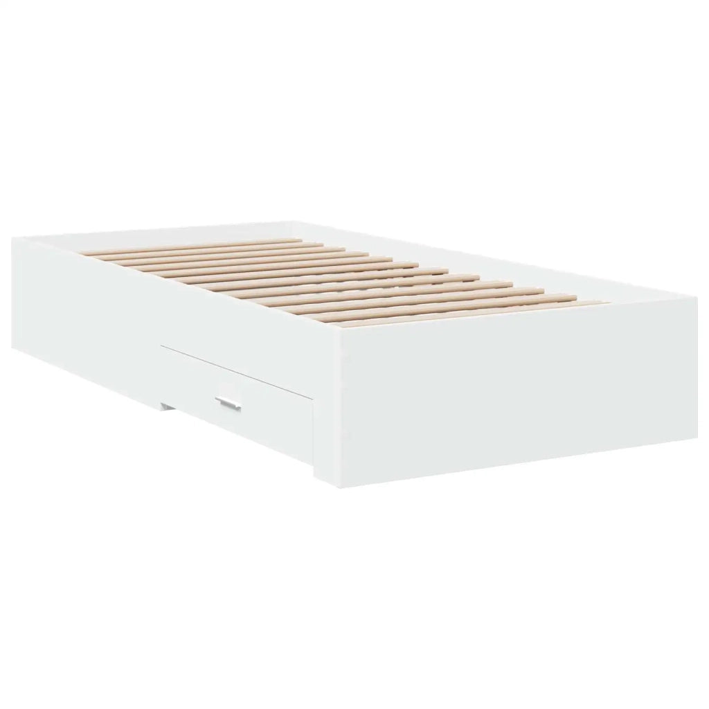 Telaio del letto con storage Bianco 80 x 200 cm 3429525