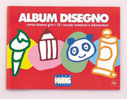 ALBUM DISEGNO PIGNA KIDS 24X33 20FOGLI BIANCHI PER SCUOLE ELEMENTARI E MATERNE
