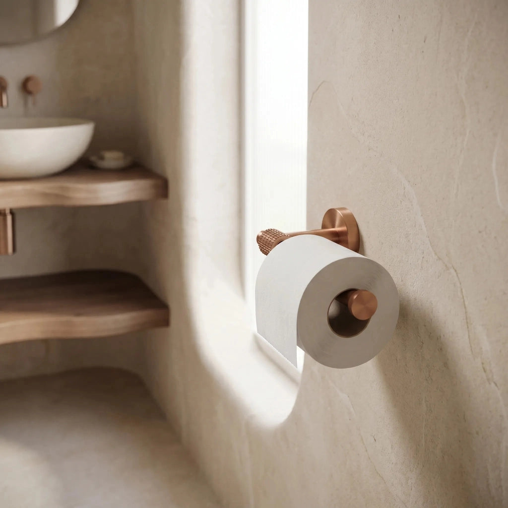 Porta Carta Igienica 29105 Rivo Brush Copper