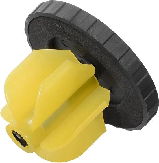 2 pezzi di tappi di serbatoio di carburante universali in plastica | coperchio di serbatoio di olio senza fessure con gomme - modello a rullo.