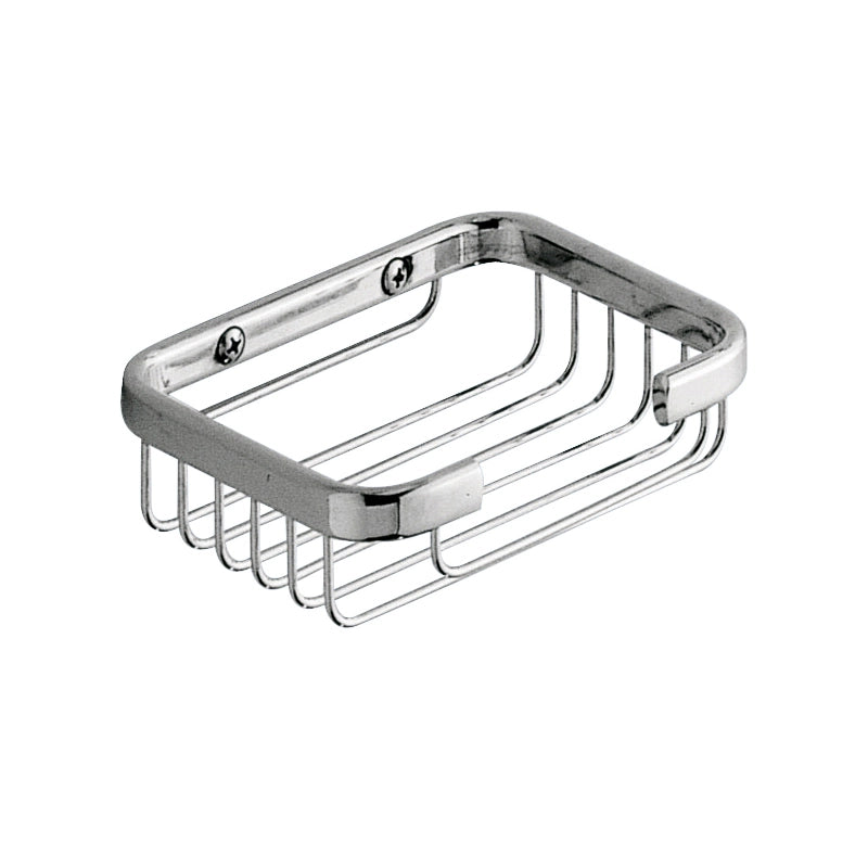 Portasapone doccia singolo acciaio inox