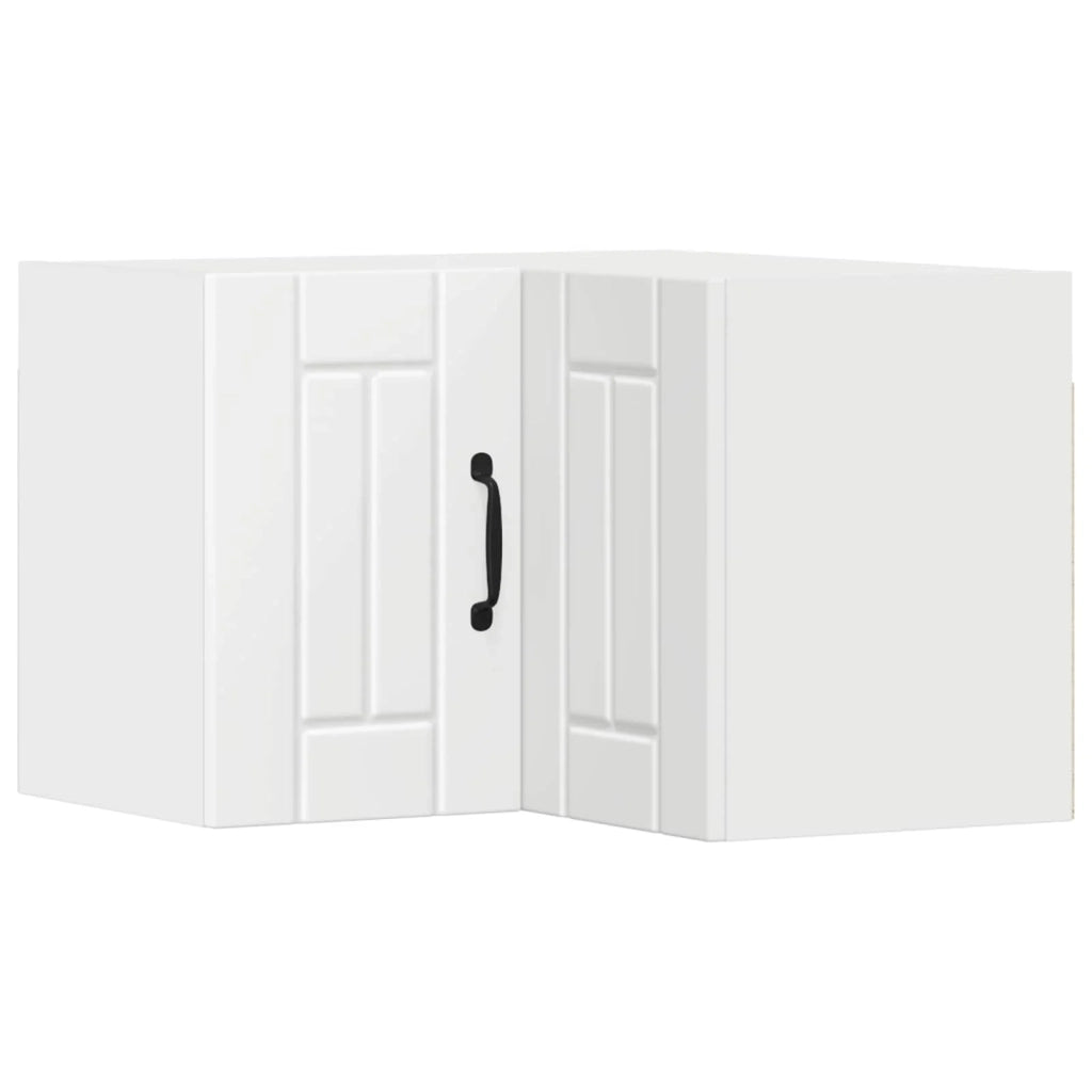 Mobile da cucina moderno ed elegante con pratico spazio contenitivo 57 x 57 x 40 cm legno composito bianco 02_0053974