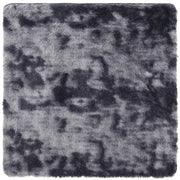 Tappeto del soggiorno | Tappeto Shaggy a Pelo Lungo NAVARRA Grigio Scuro 160x160 cm