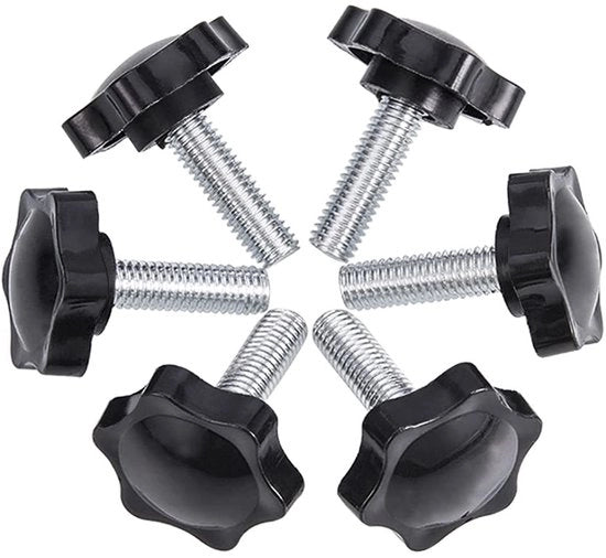 Viti a guscio M8 x 25 mm 6 pezzi - Viti a guscio a testa a vite - Viti a guscio - Hardware e accessori