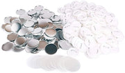 Pellicola per Badge 200 Veli - PVC - Transparente - Multifunzionale - Progetti DIY - Leggero e Portatile - Pellicola per Badge Maker