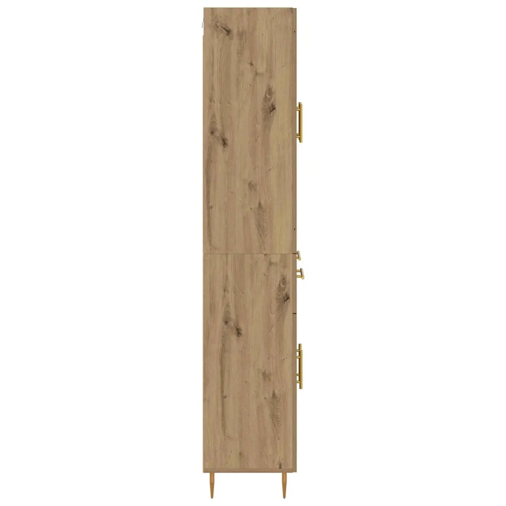 Credenza con cassetto Rovere artigianale 69,5 x 34 x 180 cm