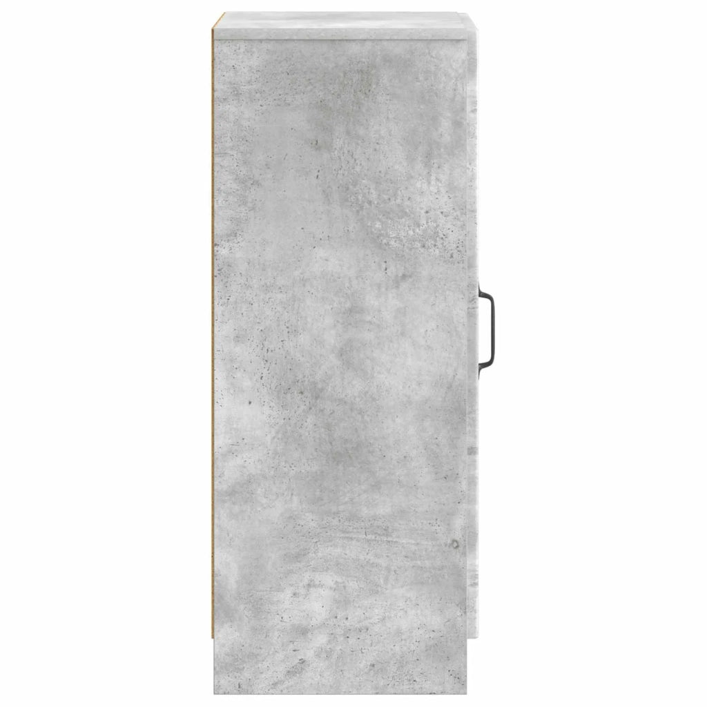Credenza | Madia | Buffet da pranzo | Armadio da pranzo Grigio Cemento 33 x 34,5 x 87 cm Legno ingegnerizzato