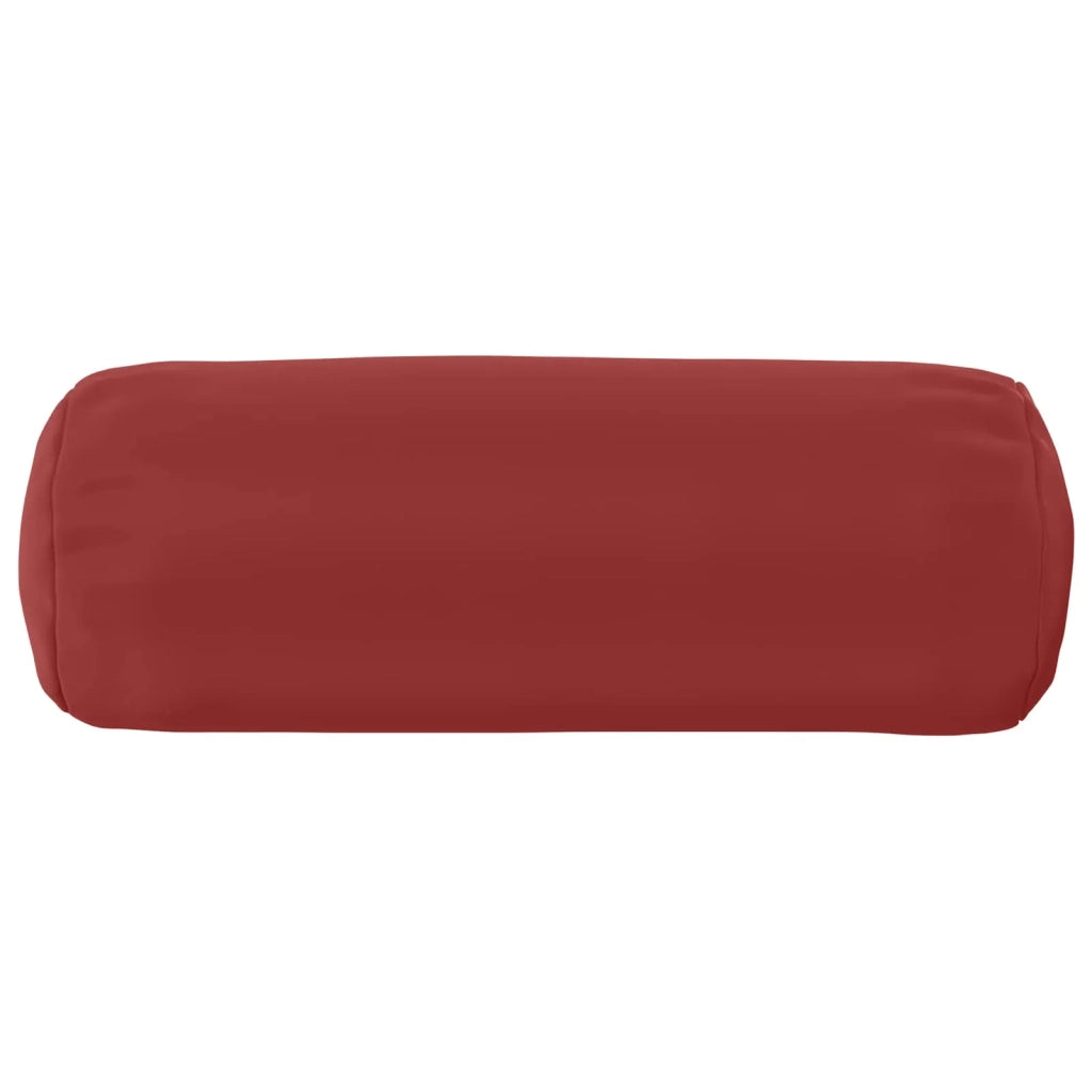 Federa 2 pcs HEERLEN Rosso Vino Ø 15 x 40 cm Poliestere 923343