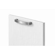 Anta per mobili in Legno nobilitato Compresa di Maniglia 72x30 Bianco Frassino