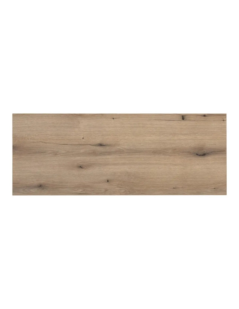 Piano per lavabo ICON 120,4 cm in MDF effetto rovere