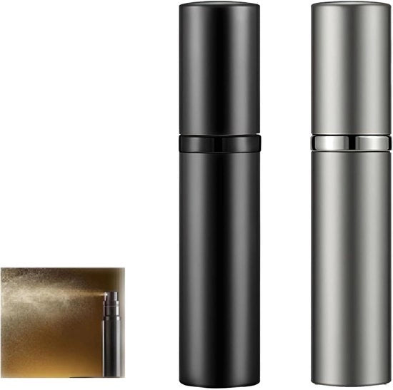 Spray profumante navetta 5 ml - Tecnica di riempimento pratica per l'uso in viaggio - Ideale per viaggi e borse da mano