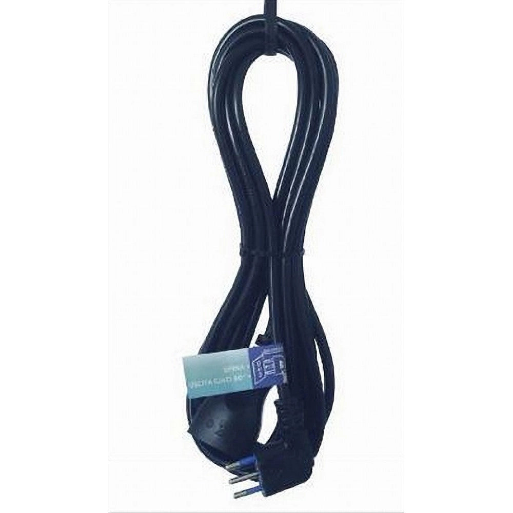 Trade Shop - Prolunga Lineare 5 Metri Con Spina 10a 2p+t + Presa 10a 2p+t Cavo 90° Nera 83280 -