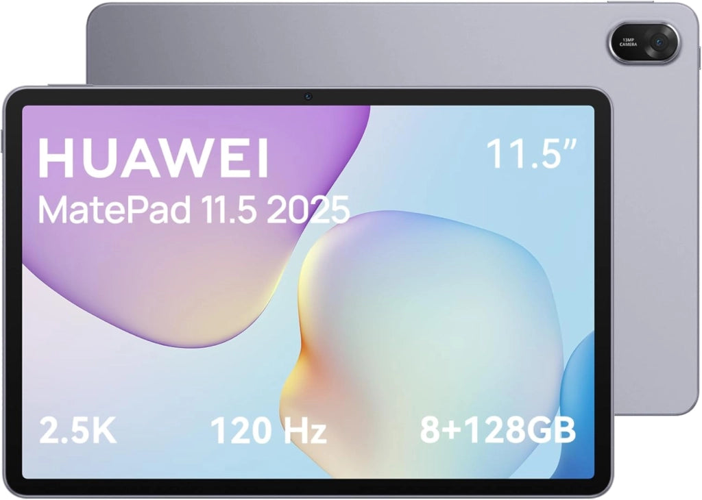 HUAWEI MatePad 11.5 2025 Tablet, Display FullView da 2.5K e 120 Hz che Garantisce Comfort Visivo, 8+128GB, Batteria de 10,100 mAh, Ricarica Rapida a 40 W, Quattro Altoparlanti