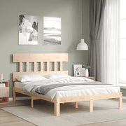 Giroletto senza Materasso 140x200 cm in Legno Massello di Pino 3193596