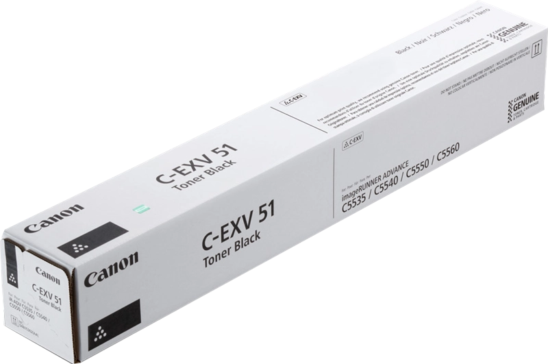 Canon C-EXV 51 cartuccia toner 1 pz Originale Nero