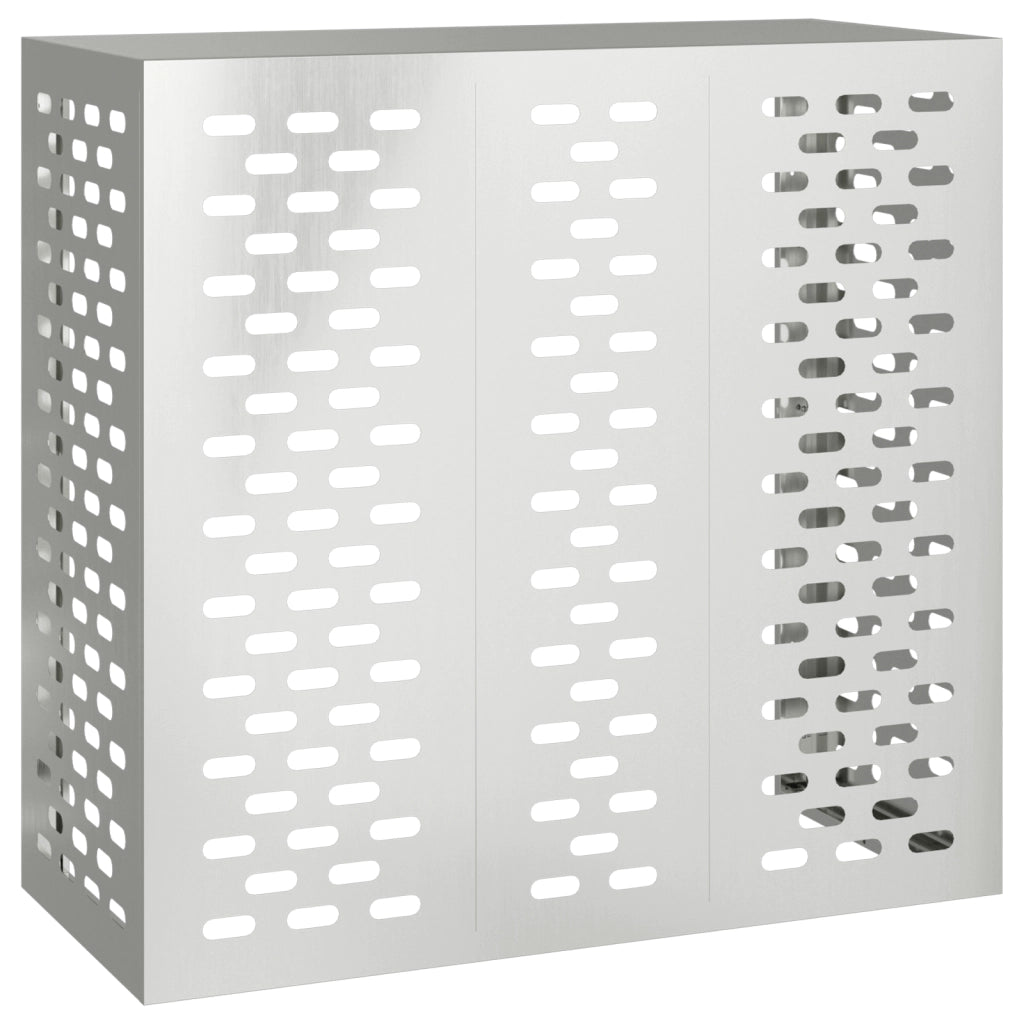 Copertura per Condizionatore d'Aria 110x50x105 cm Acciaio Zincato