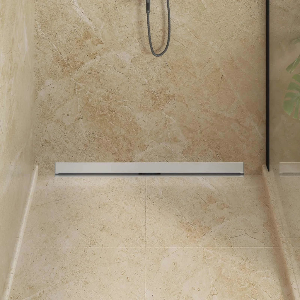 Scarico Doccia da Parete Argento 90 cm Acciaio Inox 304 42015995