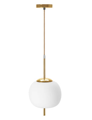Lampada Da Soffitto Pensile Di Vetro Palla Bianco APP669-1CP