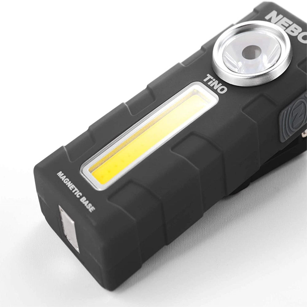 Torcia lampada multifunzione con base magnetica