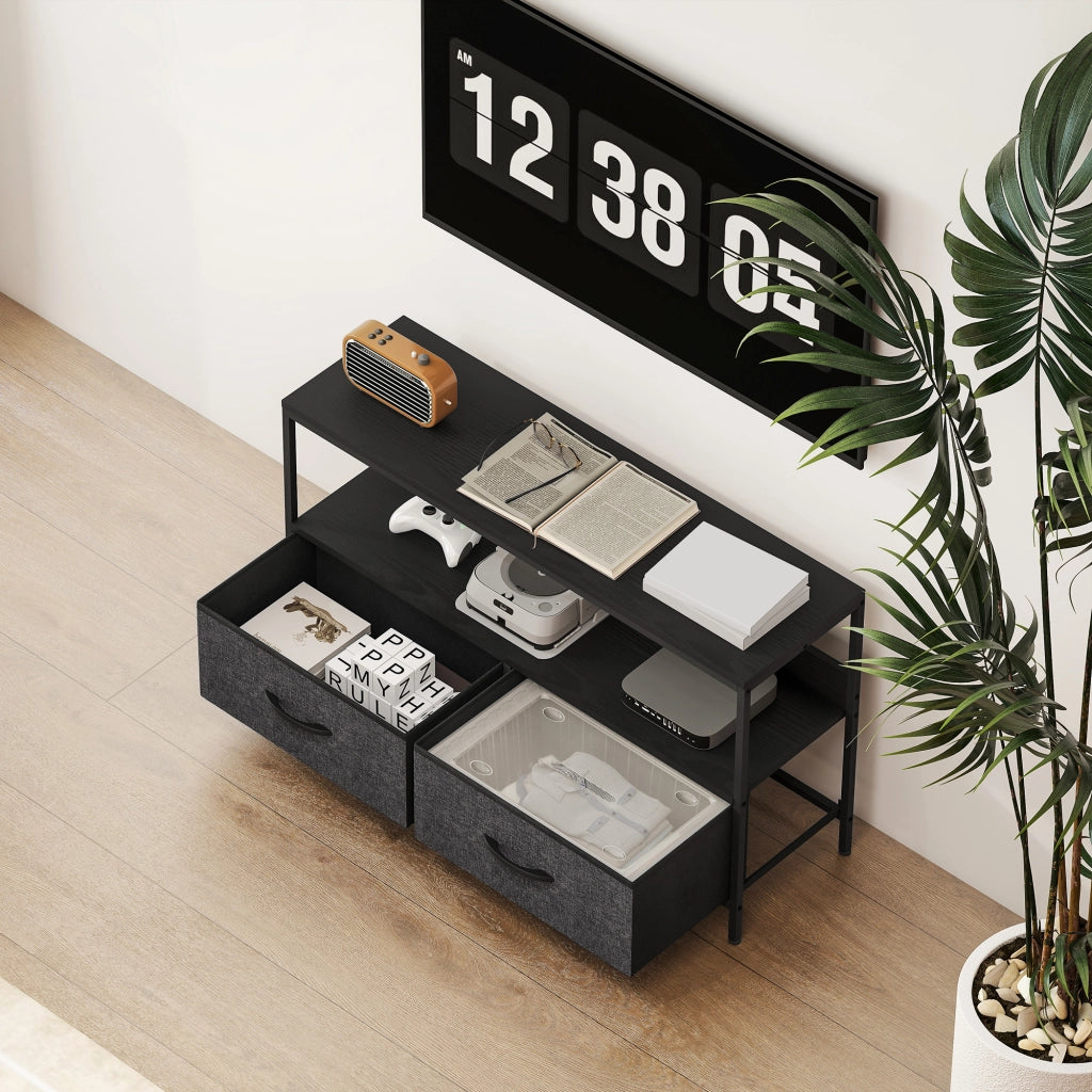Mobile TV ¨C zephmum ¨C Grigio scuro, 98x29x56 cm