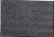 Pavimento antiscivolo per ingresso interno ed esterno in gomma riciclata grigia 60x90 cm