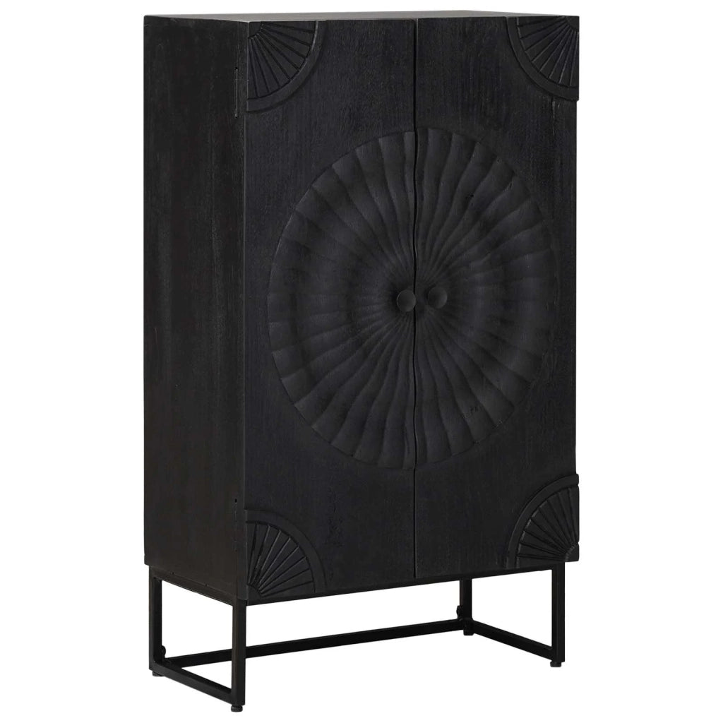 Credenza Nero 55 x 30 x 95 cm 42020083