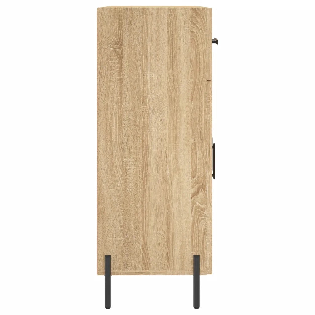 Credenza-Buffet-Armadio da cucina Rovere Sonoma 69,5x34x90 cm in Legno Multistrato 341415