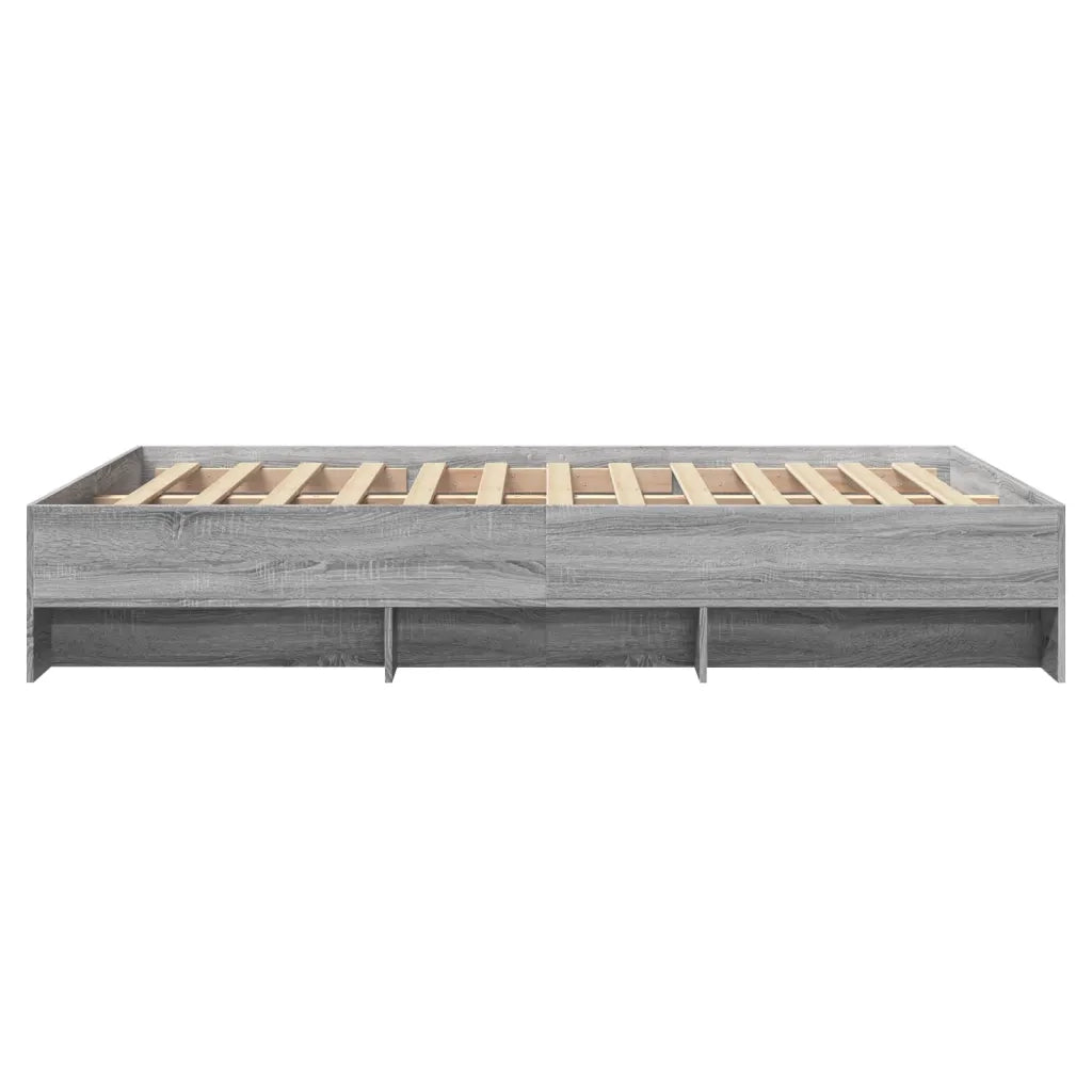 Giroletto-Struttura Letto Grigio Sonoma 120x190 cm in Legno Multistrato 310227