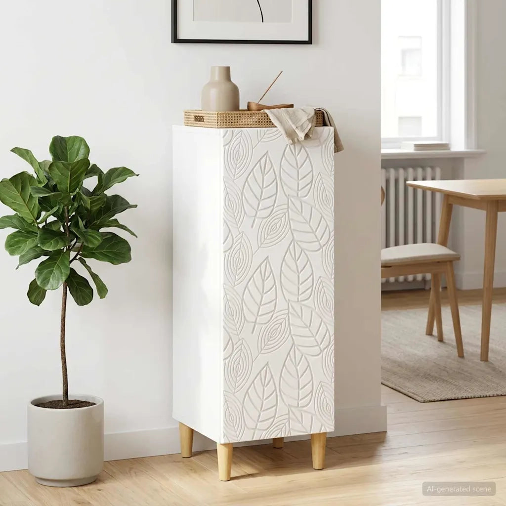 Credenza Bianco 33 x 34,5 x 90 cm Legno ingegnerizzato 895055