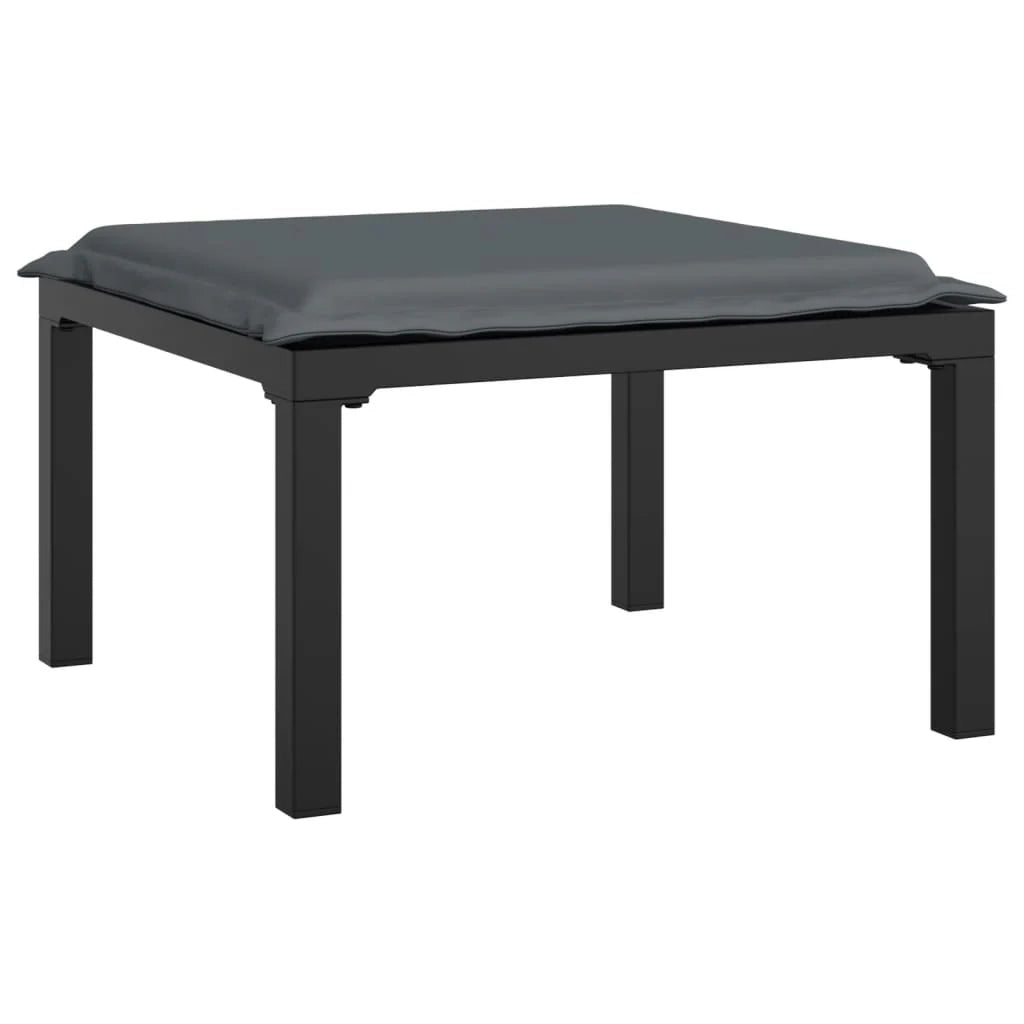 Set di mobili da giardino mobili da esterno set da 8 pezzi resina intrecciata nera e grigia 02_0017880