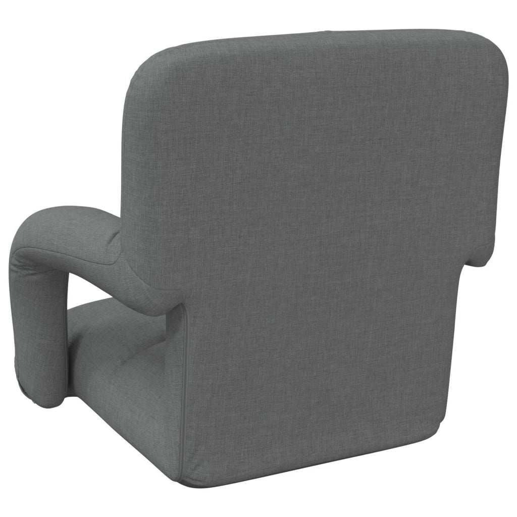 Sedia a pavimento regolabile Grigio Scuro 58 x 62 x 58 cm 42028126