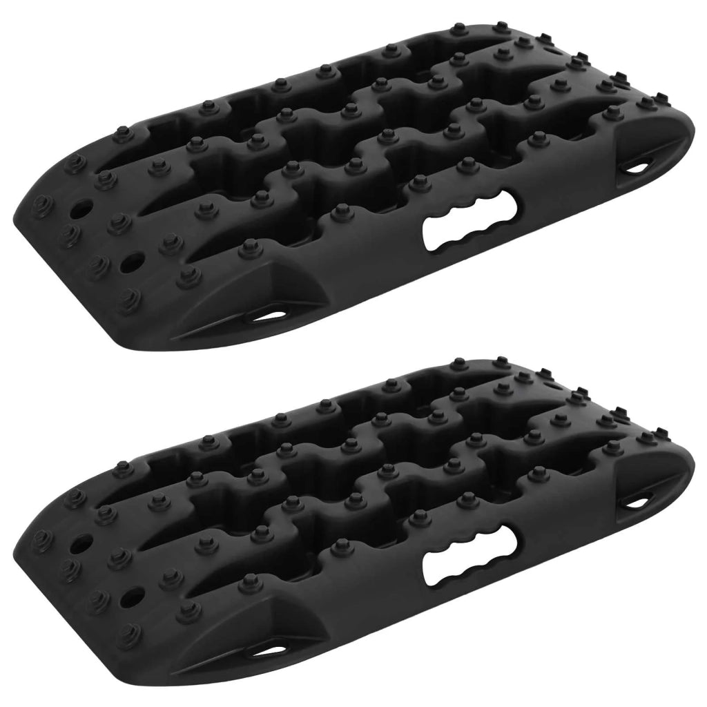 Pannello di trazione 2 pcs Nero 57,5x30,5x5,5 cm 42040603