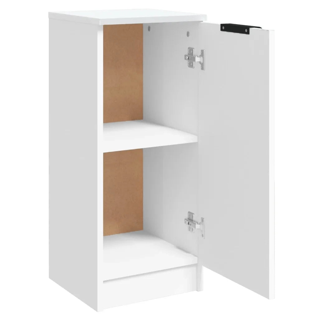 Credenza | Madia | Buffet da pranzo | Armadio da pranzo Bianca 30x30x70 cm in Legno Multistrato