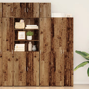 Armadio da Muro Legno Vintage 30x42.5x40 cm Legno Ingegnerizzato