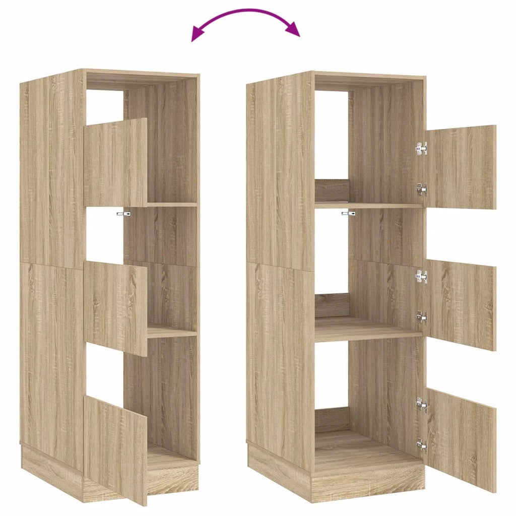 Mobile da lavanderia Sonoma 50 x 68 x 162 cm Legno multistrato 3422794