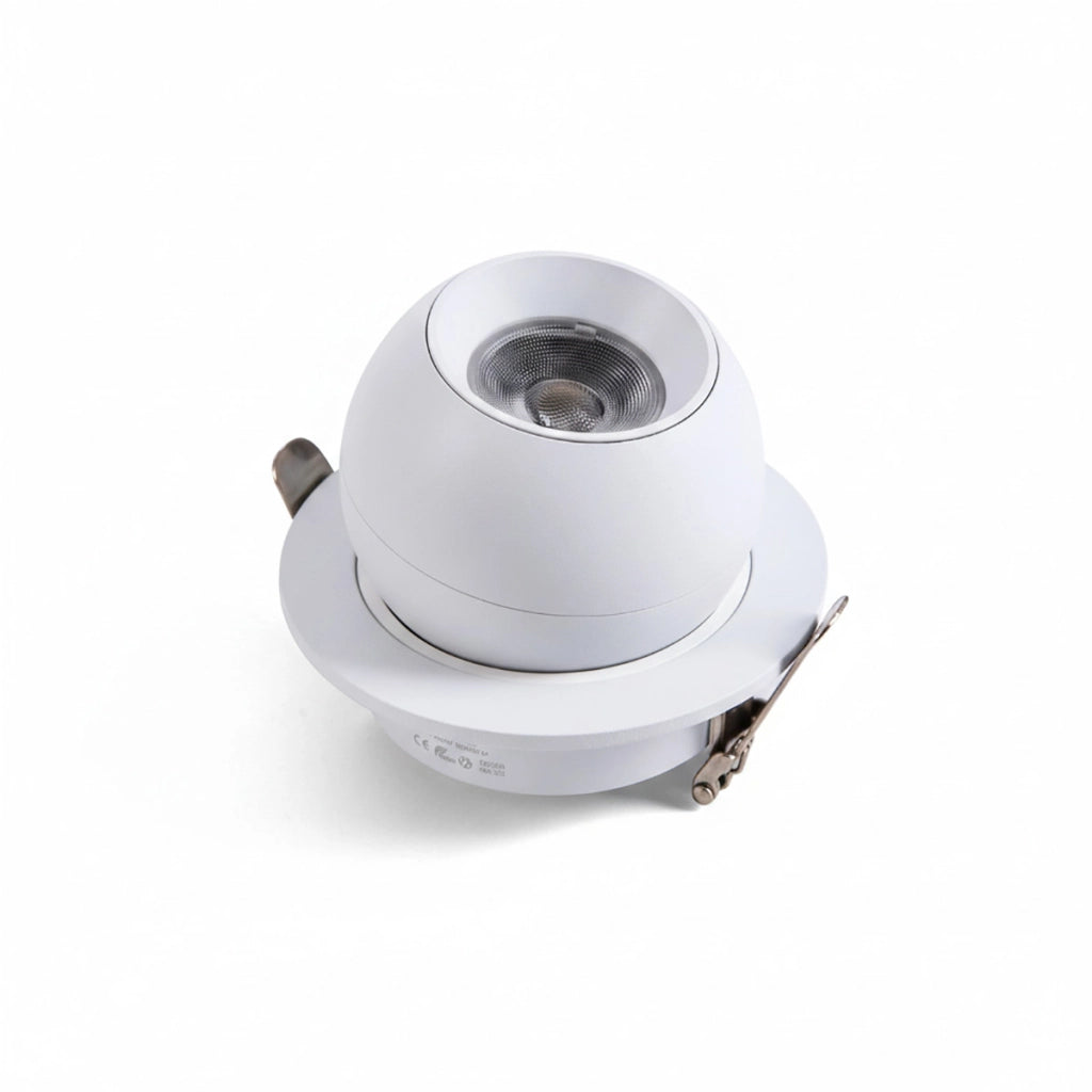 FARETTO LED INCASSO 12W ORIENTABILE 4CCT 3000K 4000K 6000K 1290LM ET-21659