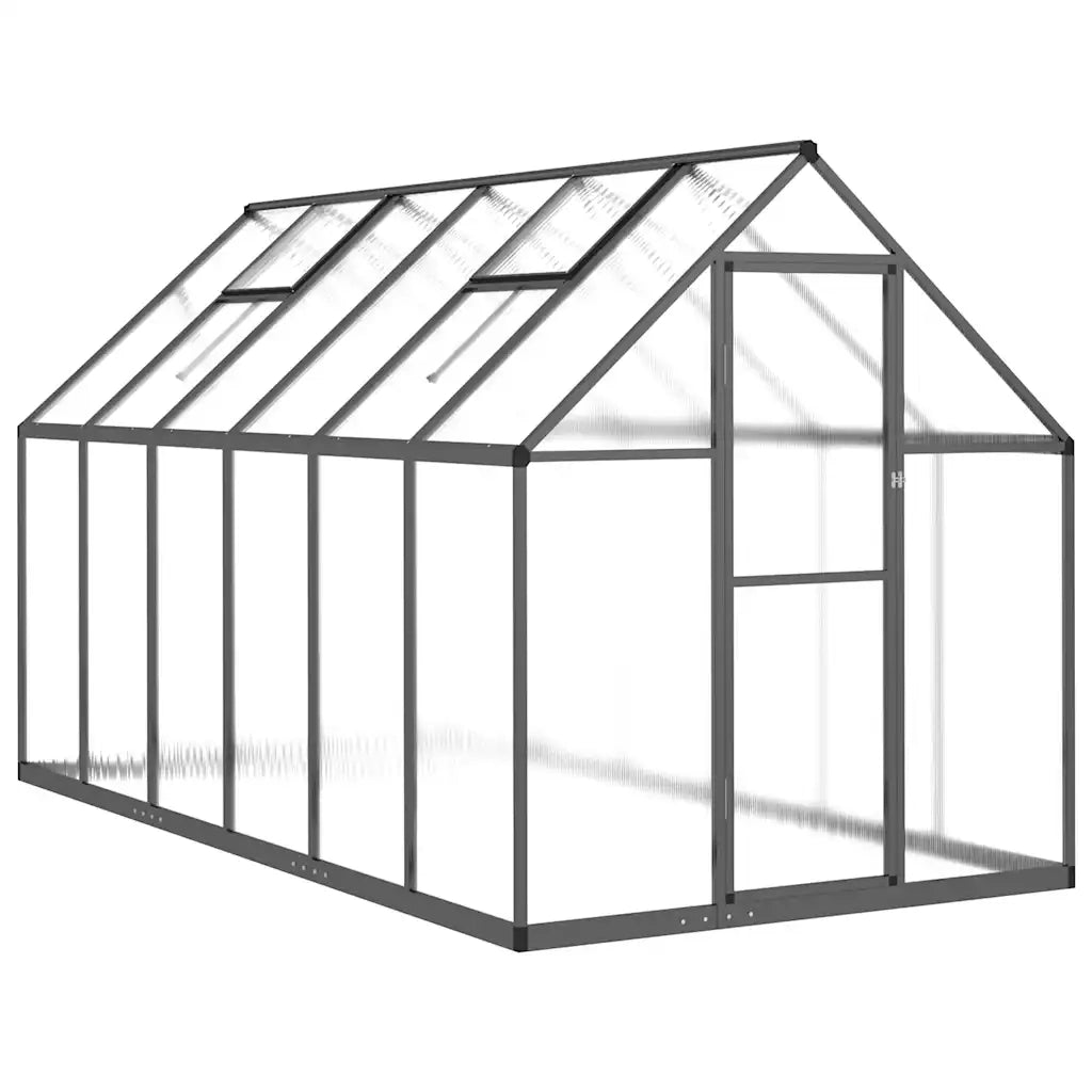 Telaio Serra con Base Antracite 334x169x195 cm in Alluminio 3266328