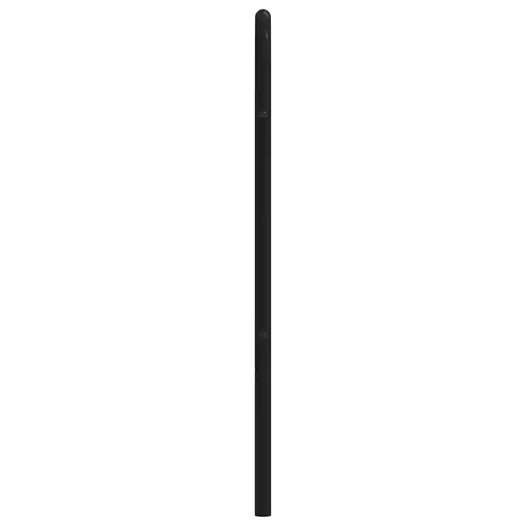 Testiera | Testata di Ricambio in Metallo Nero 160 cm