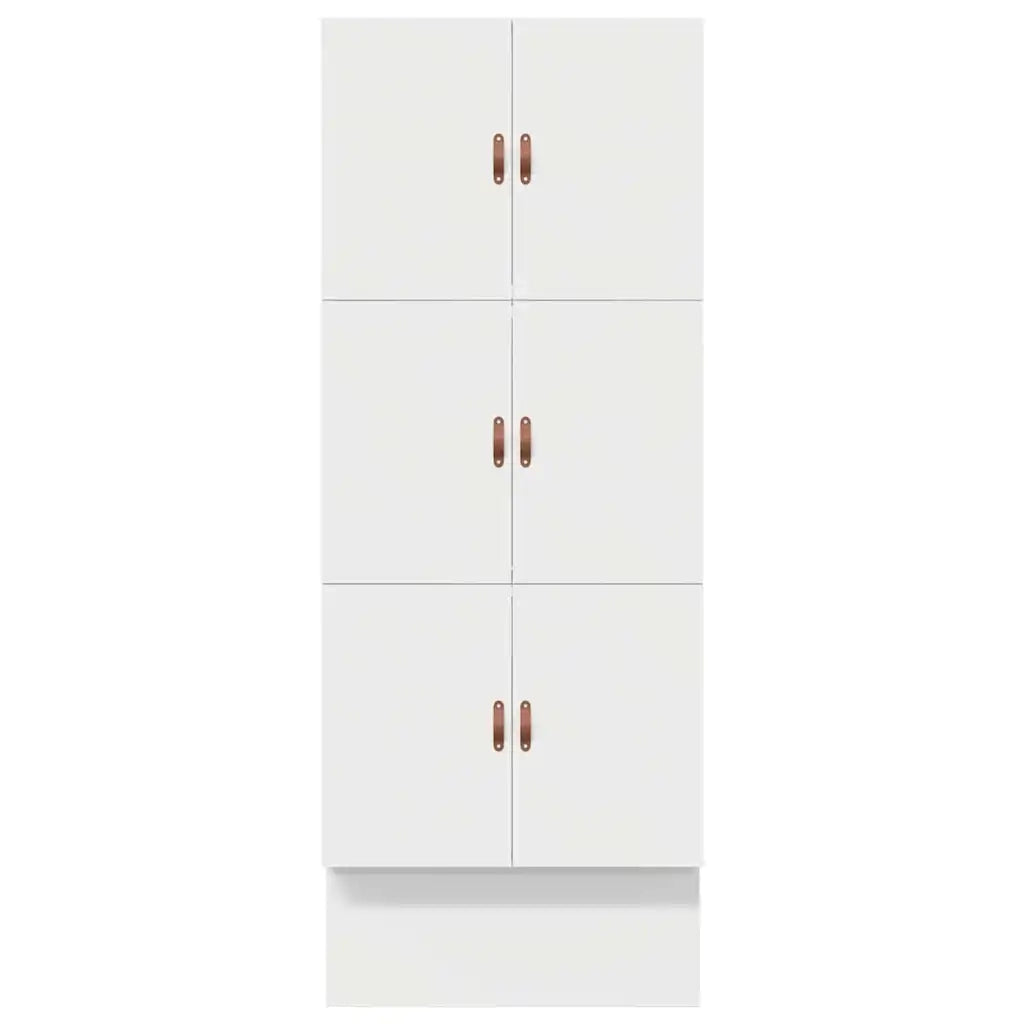 Struttura letto con contenitore Bianco 80 cm Legno multistrato 3335597