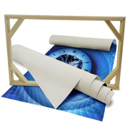 TIME Abstraction - Quadro Canvas su telaio in legno Misura: 100x70 cm