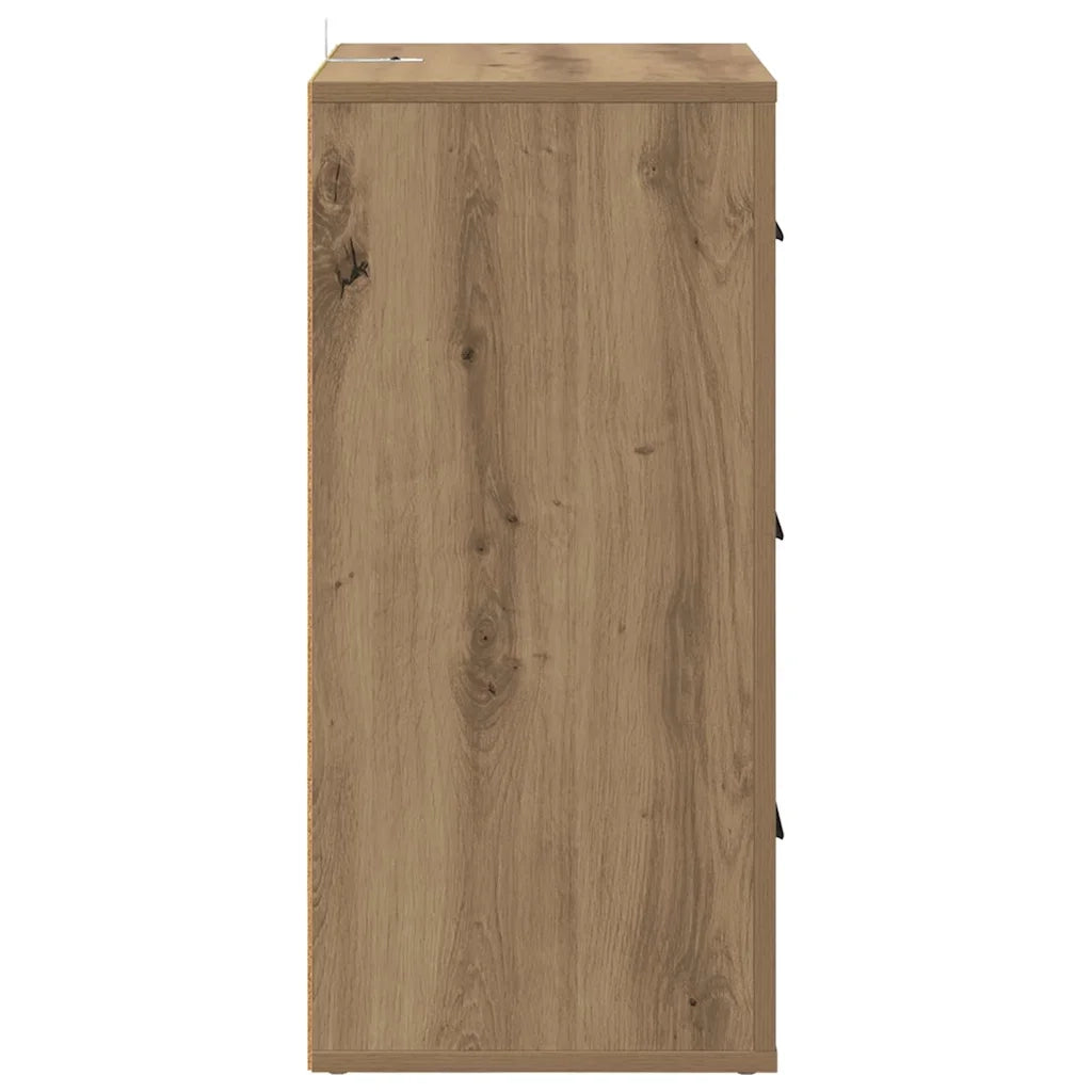 Credenza-Buffet-Armadio da cucina rovere artigianale 40 x 33 x 70 cm Legno multistrato
