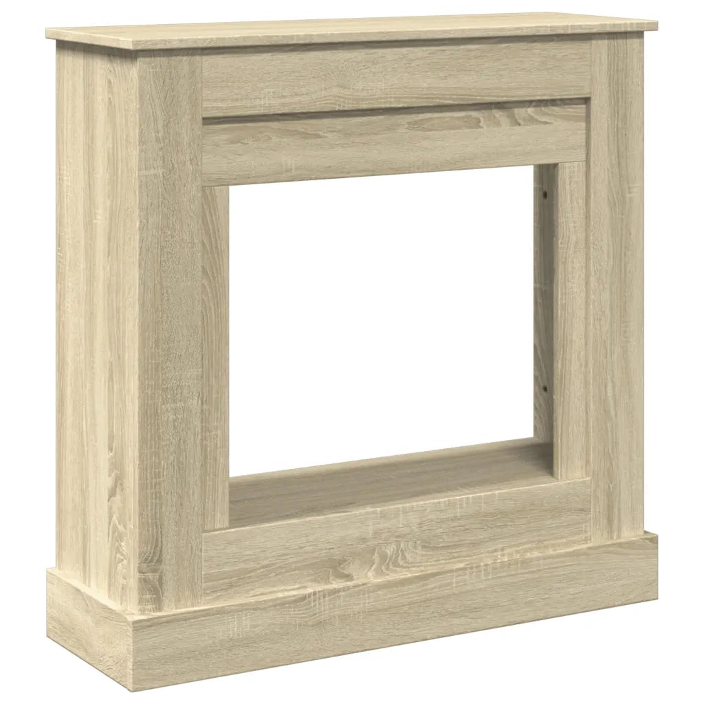 Cornice per Camino Rovere Sonoma 90x30x90 cm in Truciolato CFW5972040