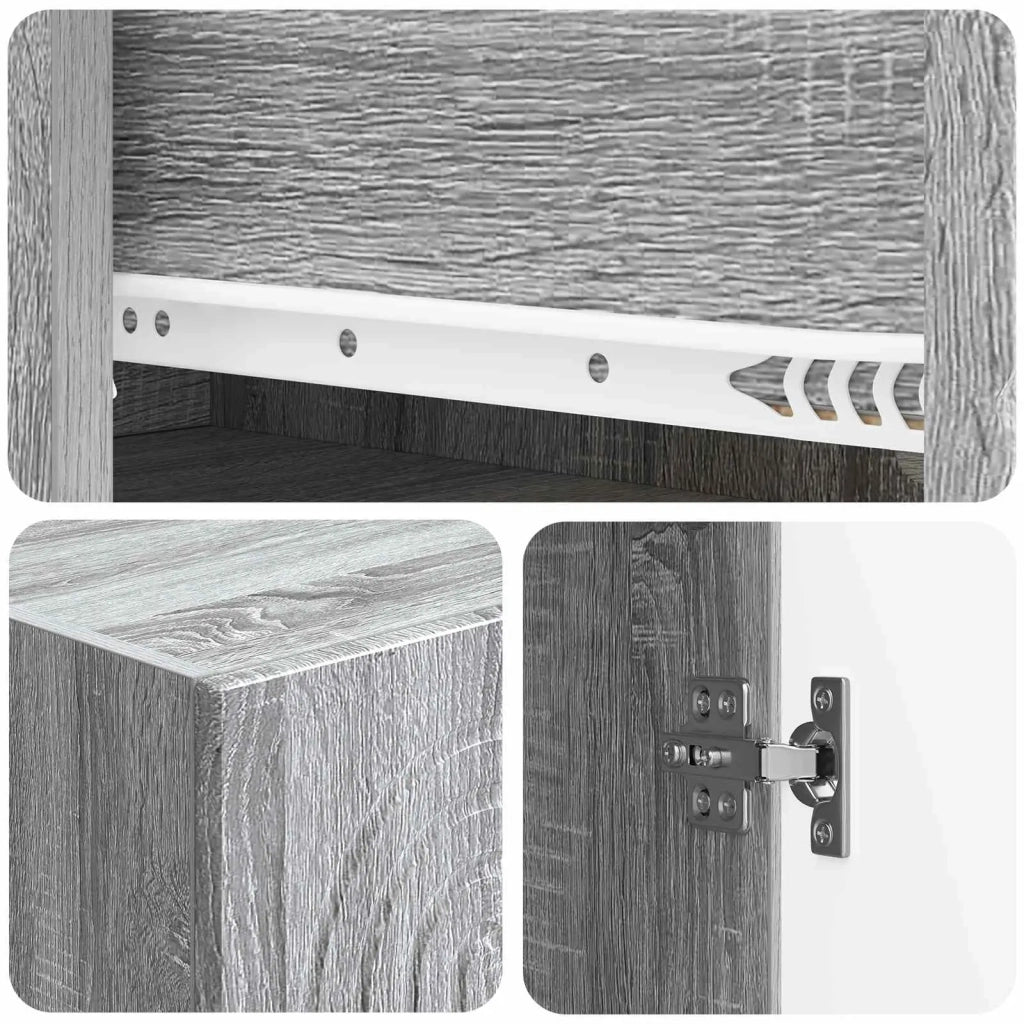 Set di armadi 2 pcs 33 x 34,5 x 90 cm Legno ingegnerizzato 3416472