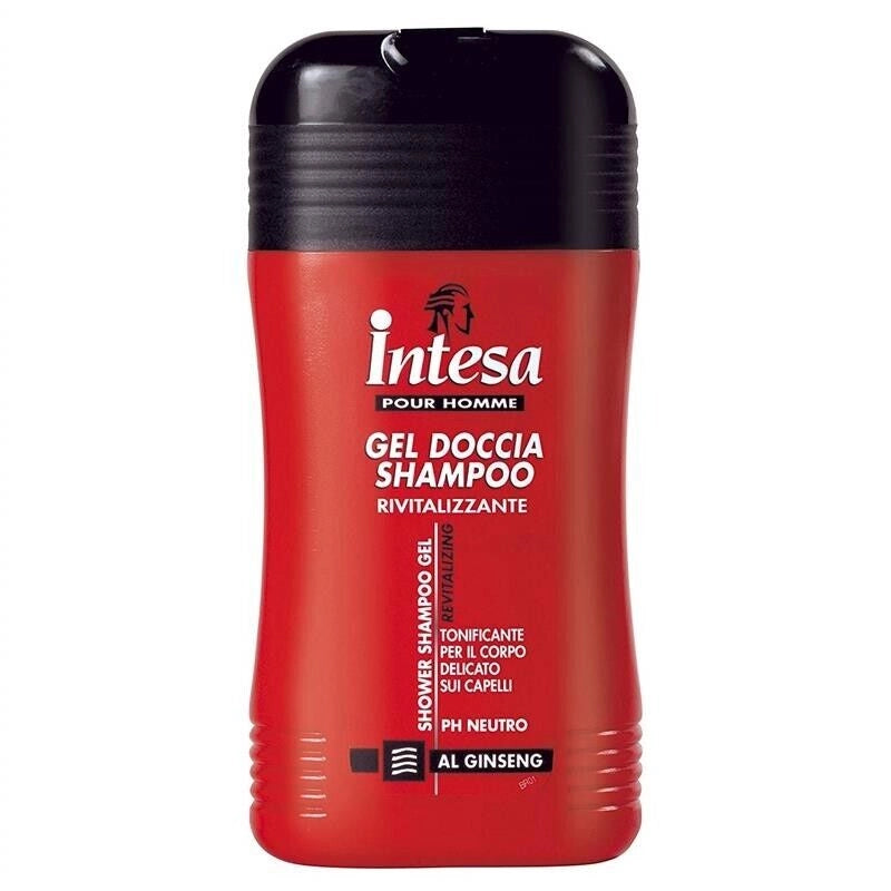 SET 12 PZ INTESA DOCCIA SHAMPOO RIVITALIZZANTE 250ML GINSENG
