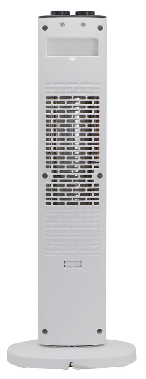 Stufa Elettrica ad Infrarossi 23x23x61,5 cm 800W Moel Maui 840C Bianca