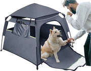 Porta cani e gatti – Interno ed esterno - Ripiegabile  - amichevole per animali domestici – Ripiegabile – Porta cuccioli