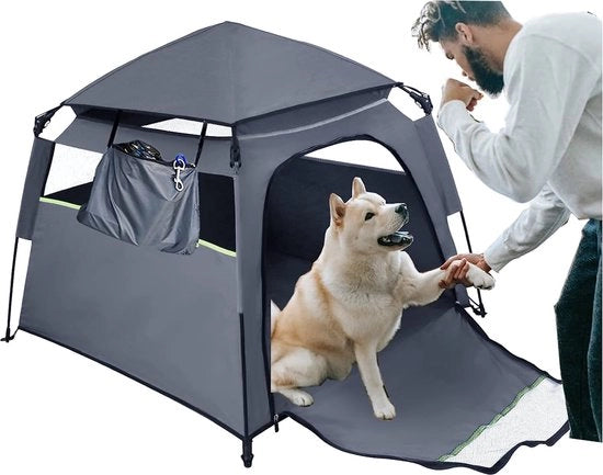 Porta cani e gatti – Interno ed esterno - Ripiegabile  - amichevole per animali domestici – Ripiegabile – Porta cuccioli