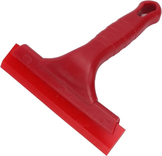 Rakel multifunzionale per pulire vetri portatile – Rosso