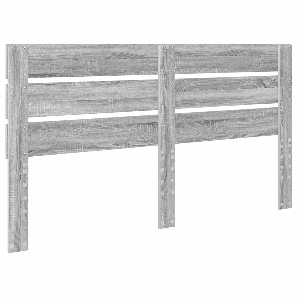 Testiera-Testata-Testiera Decorativa Grigio Sonoma 160 cm Legno multistrato 920215